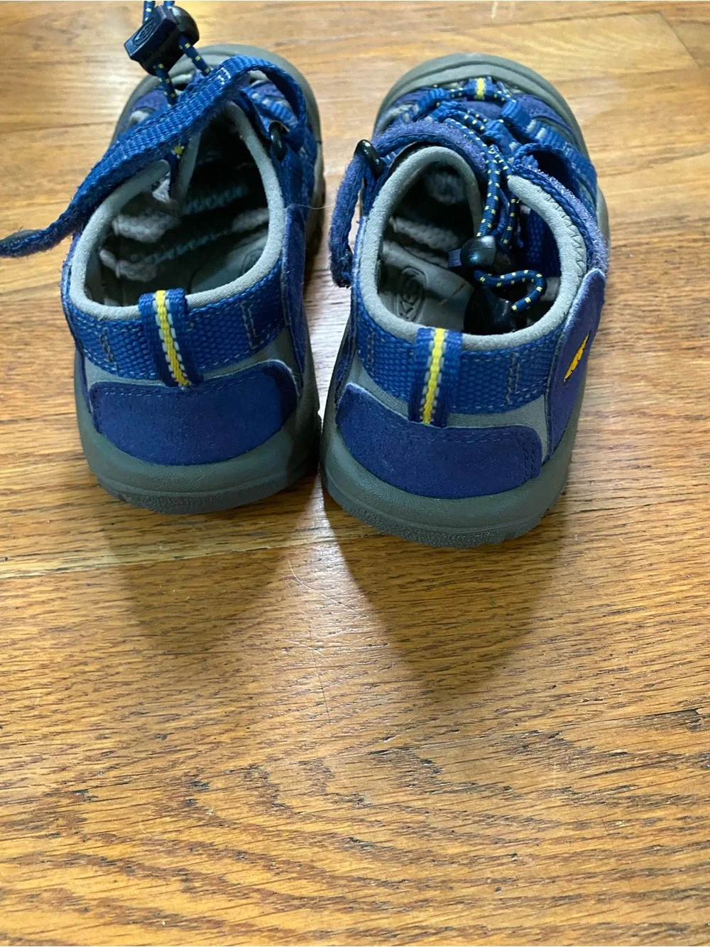 KEEN Newport H2 Kids Blue Gray Water Hiking Sandals Size 12